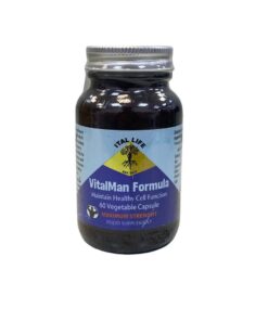 Vitalman Formula Herbal Capsules | Natural Male Vitality & Reproductive Support, Plant-Based Men's Wellness Formula