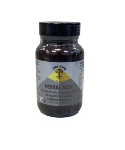 Herbal Iron Compound Capsules, Natural Iron & Blood Support.