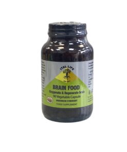 BRAIN FOOD Herbal Capsules | Natural Memory, Focus & Cognitive Support