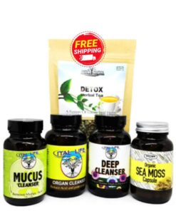 Full Detox Support Pack | Complete Herbal Detox & Wellness System