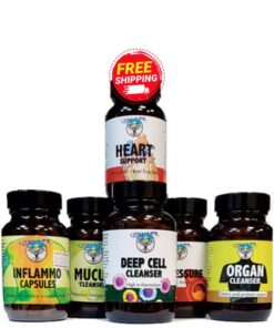 Heart Support Pack | Natural Cardiovascular, Circulation & Digestive Wellness System.