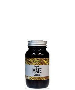 Yerba Mate Capsules 50 Vegan Capsules | Natural Energy & Focus Support | Herbal Food Supplement