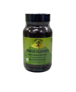 Mucus Cleanser Herbal Capsules, Natural Respiratory & Lung Support.