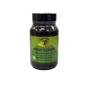 Mucus Cleanser Supplement V.caps - Removes Mucus & Acids. 