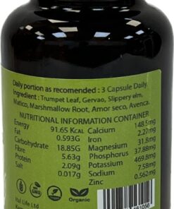 Alternative view of Mucus Cleanser Herbal Capsules, Natural Respiratory & Lung Support.