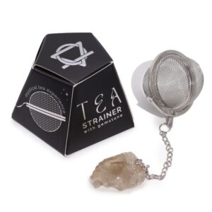 Smoky Quartz Tea Strainer