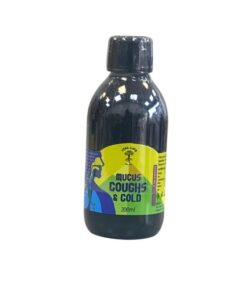 Mucus Cough & Cold Herbal Tonic, Natural Respiratory & Chest Support.