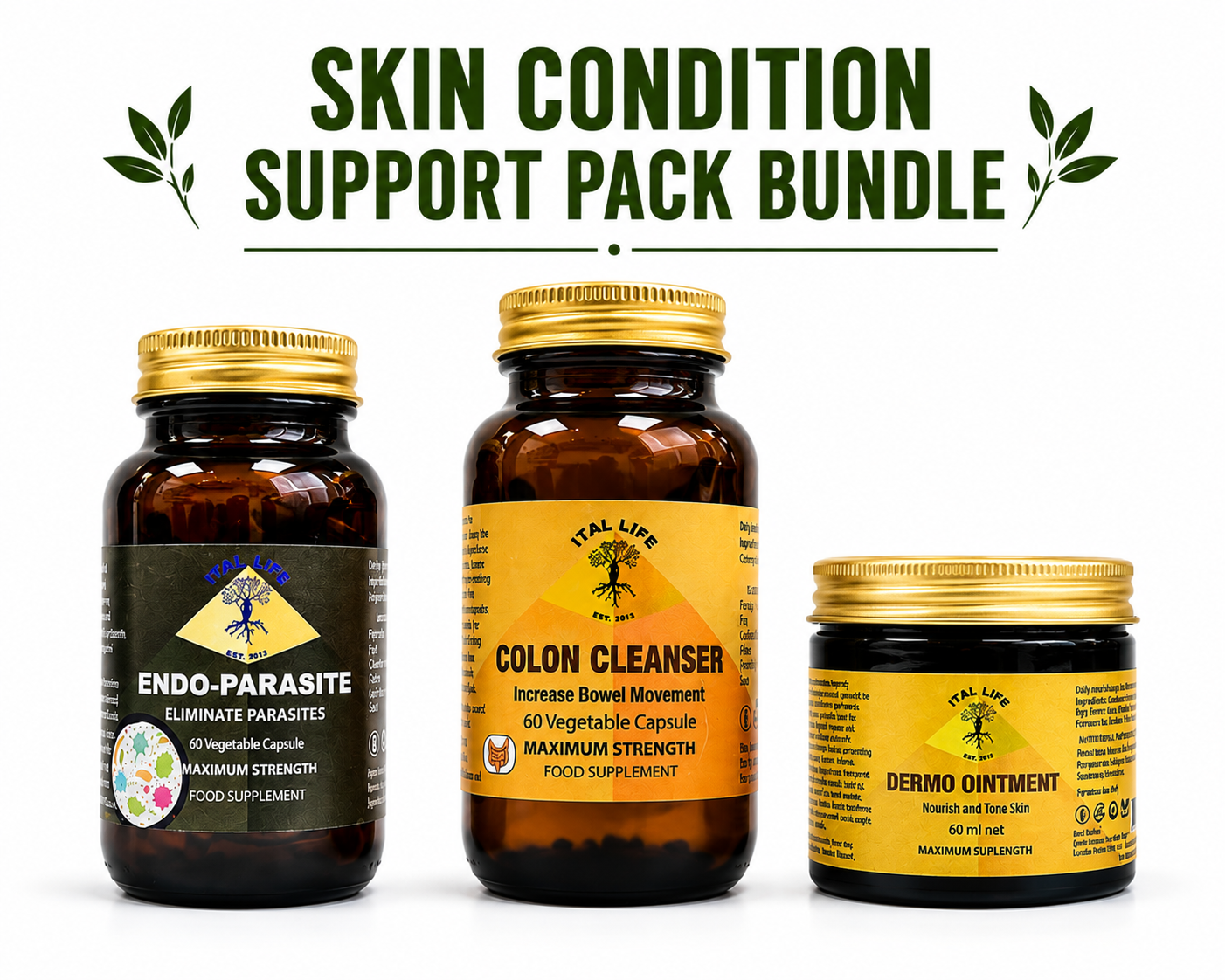 Skin Condition Support Pack natural herbal skin support