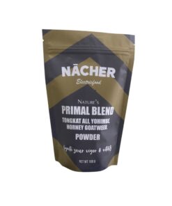 PRIMAL BLEND Herbal Powder  Male Vitality, Energy & Libido Support with Tongkat Ali, Yohimbe & Horny Goat Weed