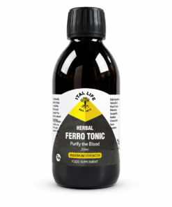 FERRO TONIC Herbal Iron Liquid Supplement, Plant-Based Blood & Energy Support