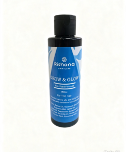 Grow & Glow Hair Food botanical oil for thin hair