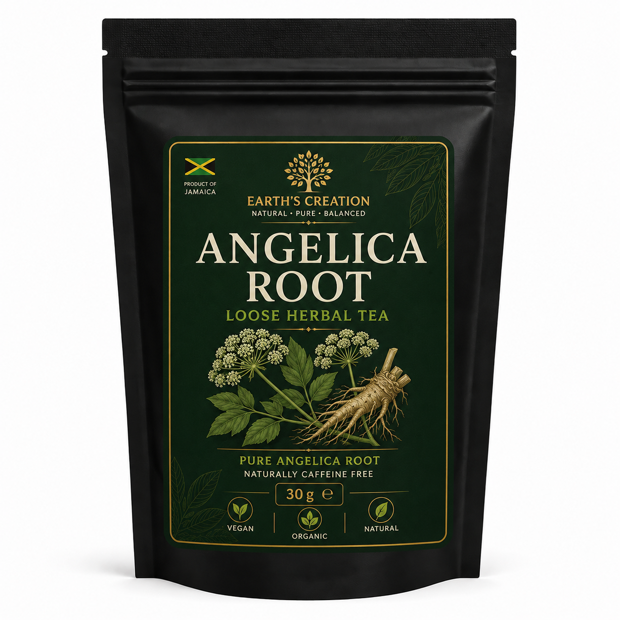 Angelica Root Angelica archangelica traditional dried herbal root