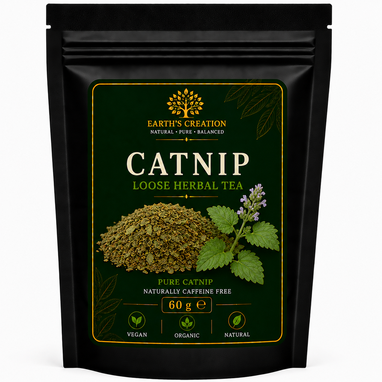 Catnip Herb Nepeta cataria traditional dried herbal tea