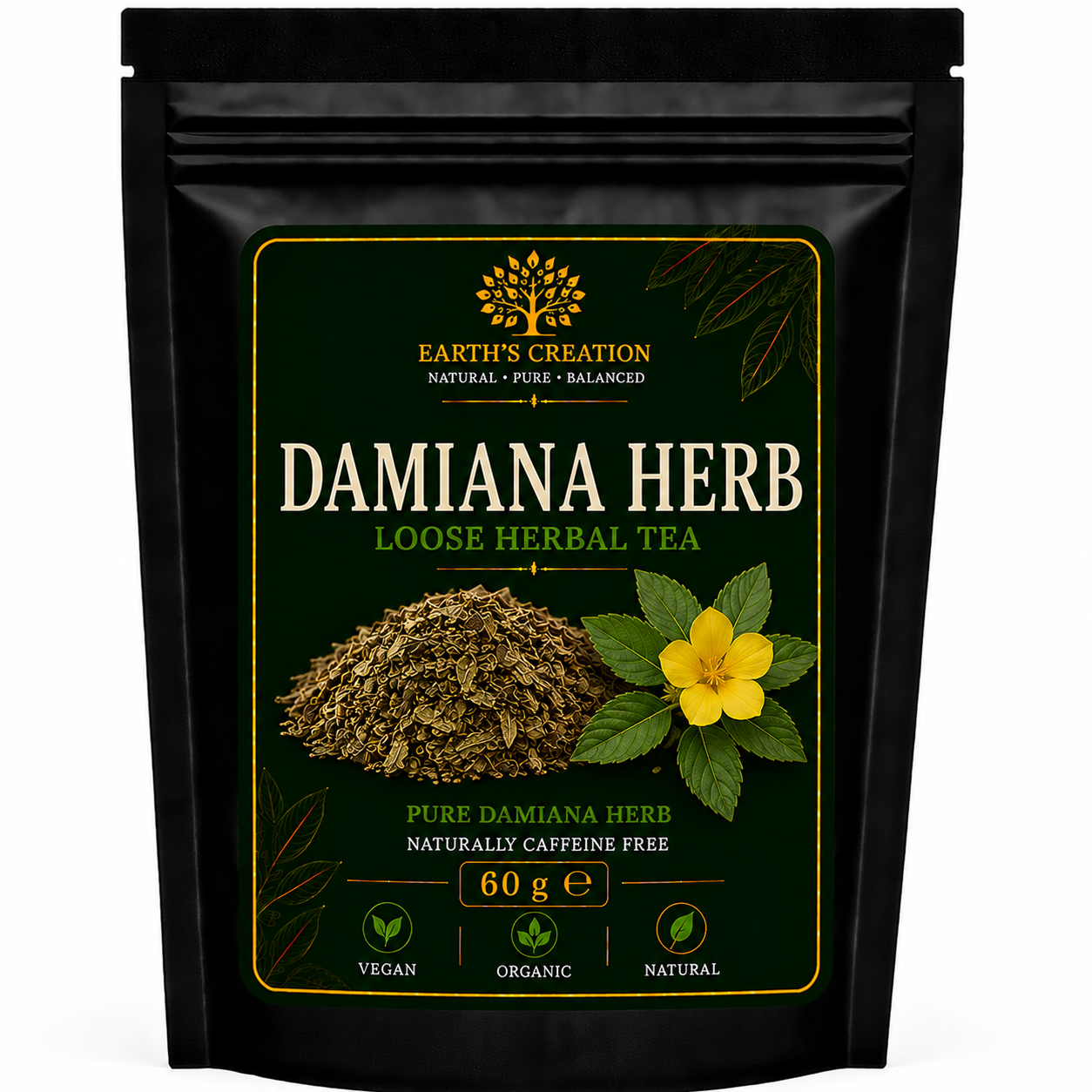 Damiana Herb Turnera diffusa traditional dried herb