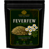 Feverfew Herb Tanacetum parthenium traditional dried herb