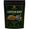 Gentian Root Gentiana lutea traditional dried bitter herb