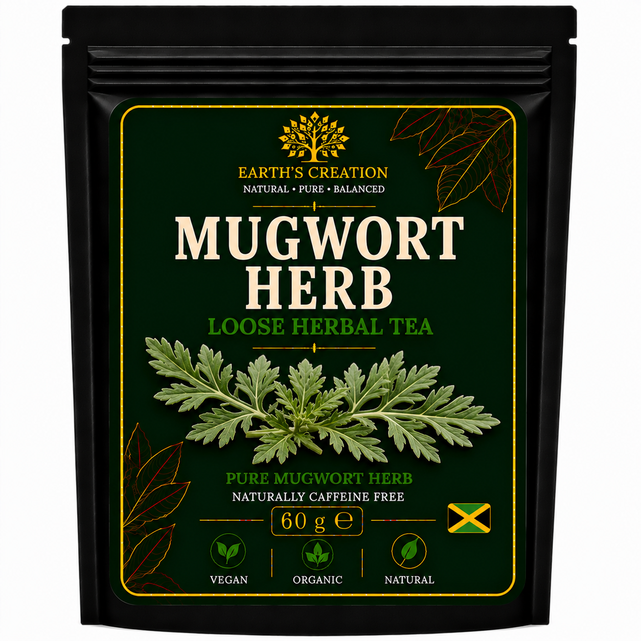 Mugwort Herb Artemisia vulgaris traditional dried herb
