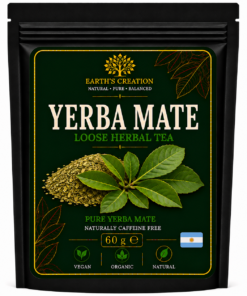 Yerba Mate Ilex paraguariensis traditional South American herbal tea